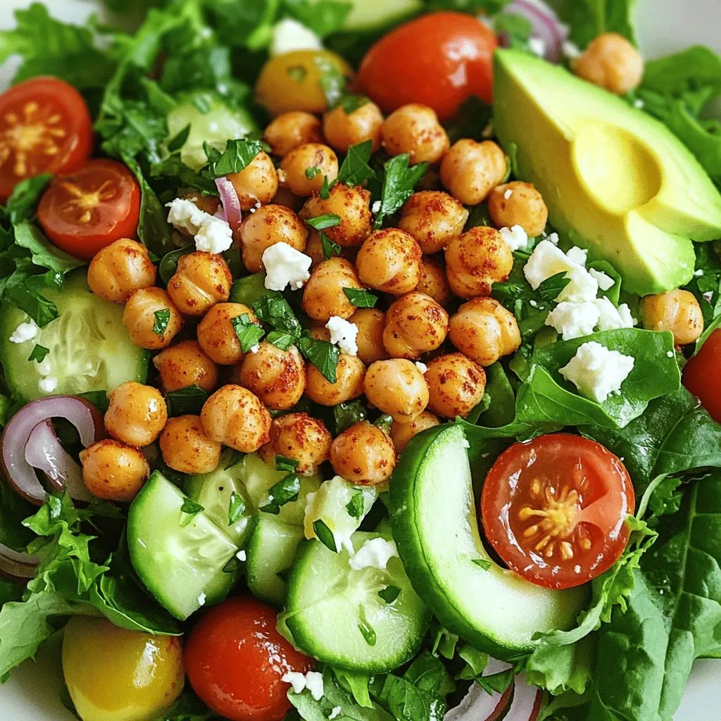 Crispy Chickpea Salad Vital for Your Fresh Meal