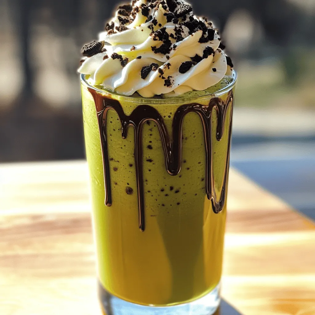 Cookies &#038; Cream Matcha Frappe Delightful Recipe