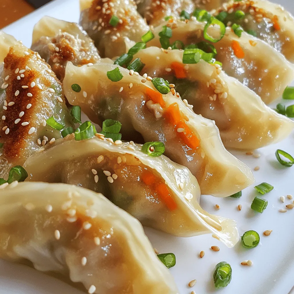 Crispy Pan-Fried Chicken Dumplings Easy and Tasty Treat