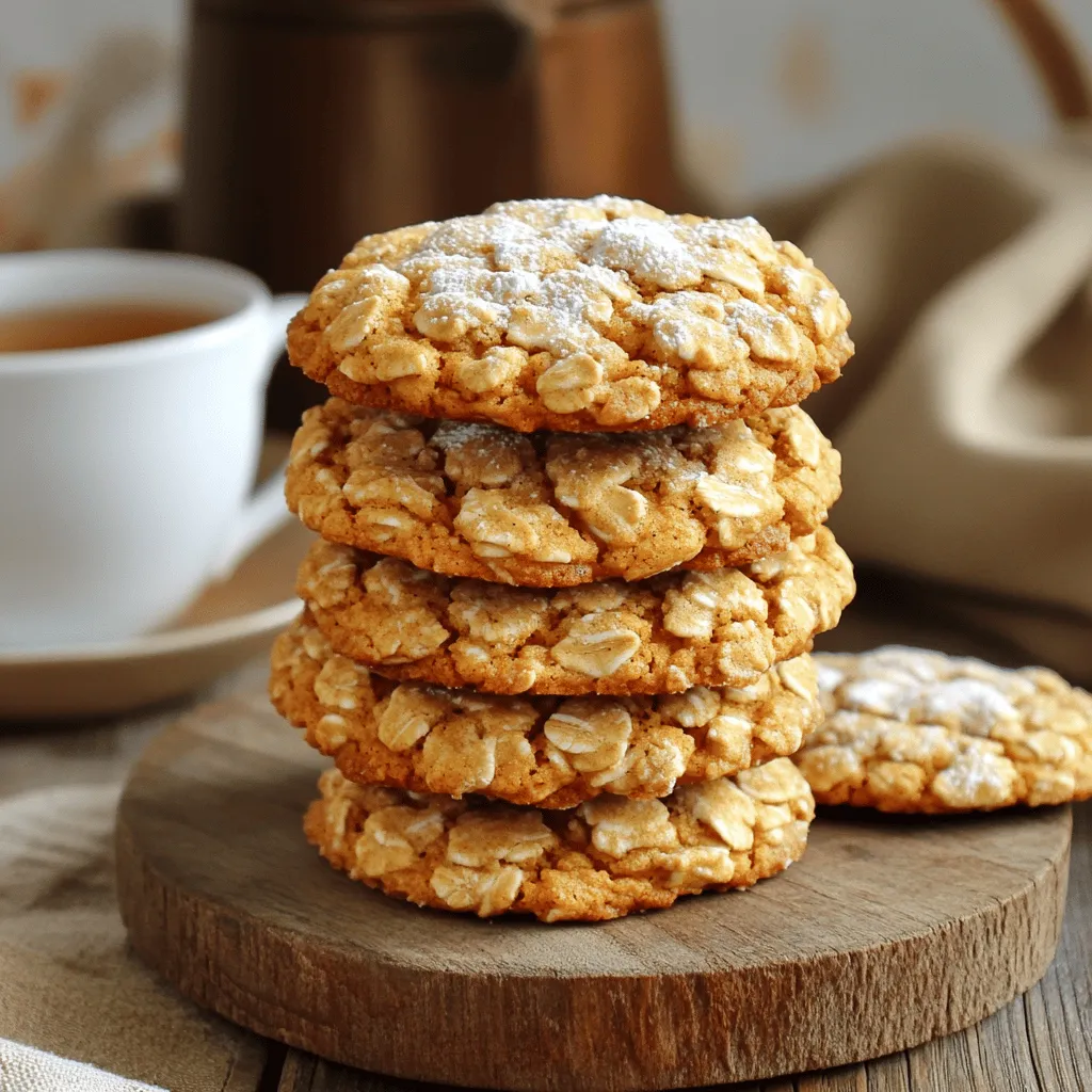 Pumpkin Spice Oatmeal Cookies Delightful Treat Recipe