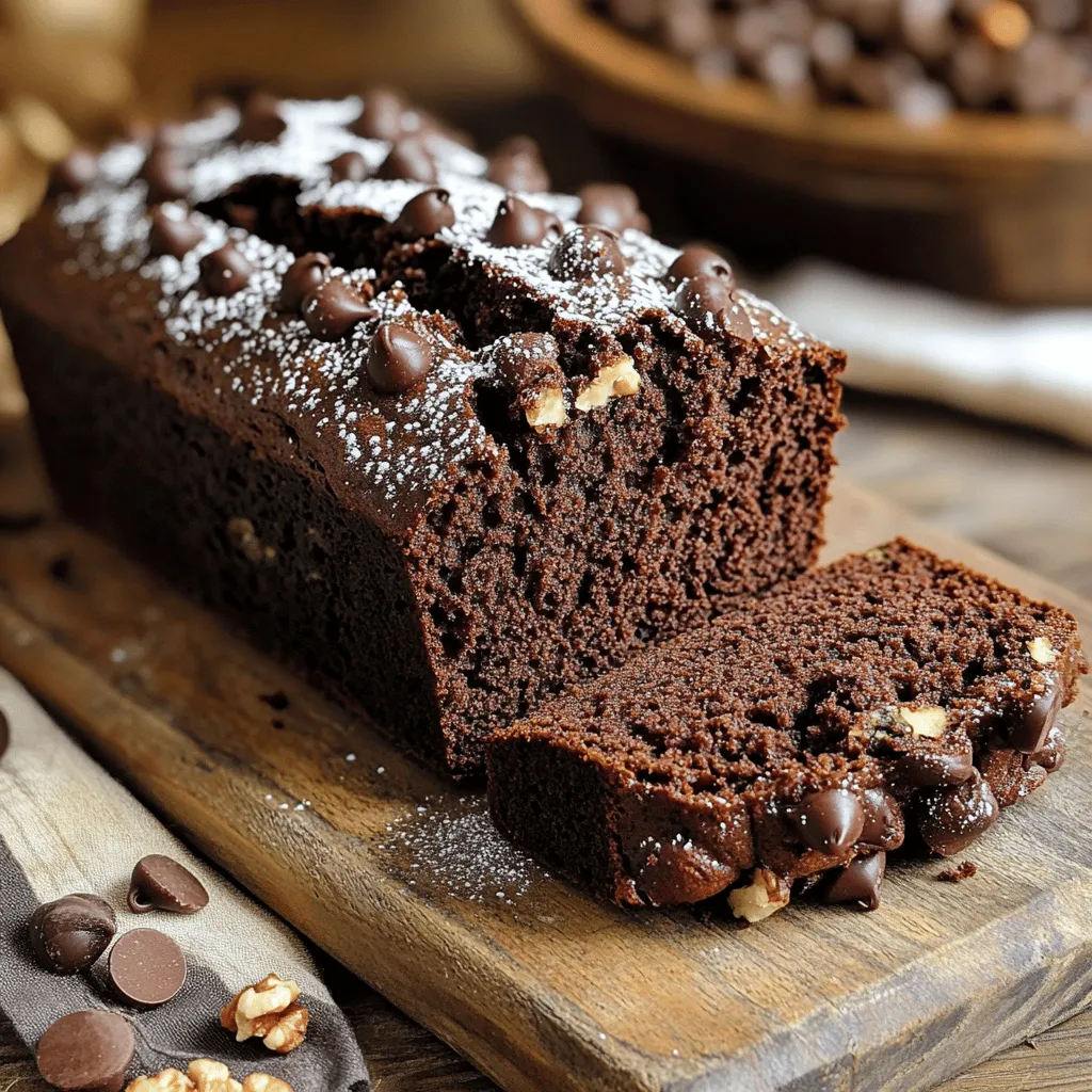 Chocolate Zucchini Bread Easy and Delicious Recipe