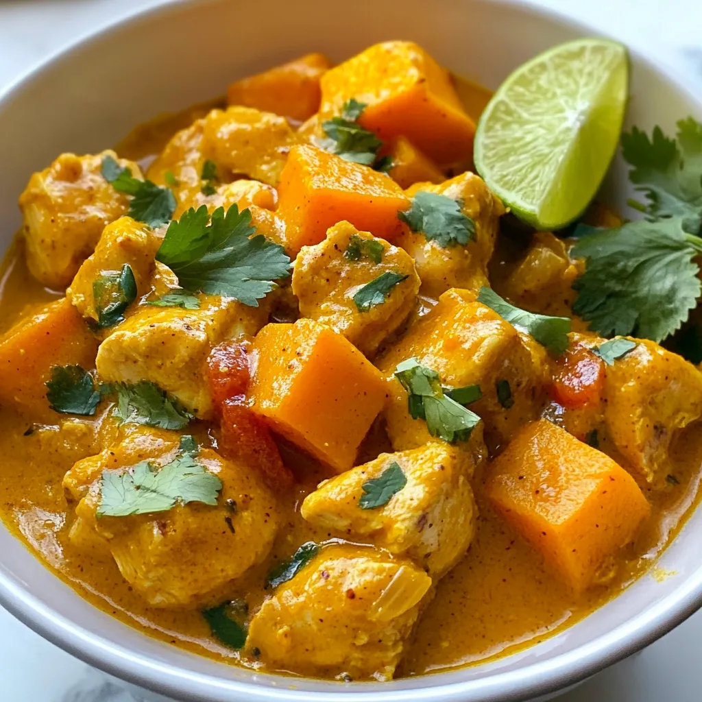 Chicken Sweet Potato Curry Flavorful Comfort Dish