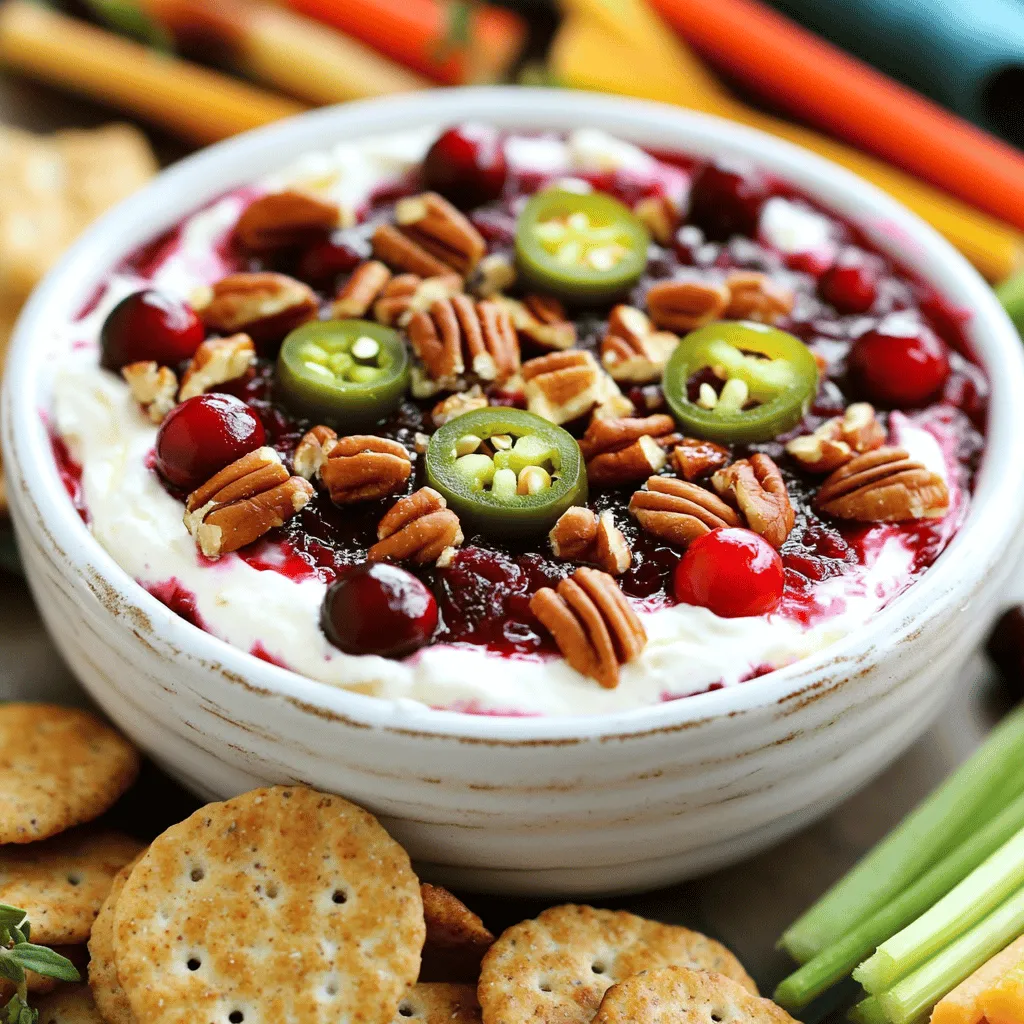 Cranberry Jalapeño Dip Flavorful and Easy Recipe