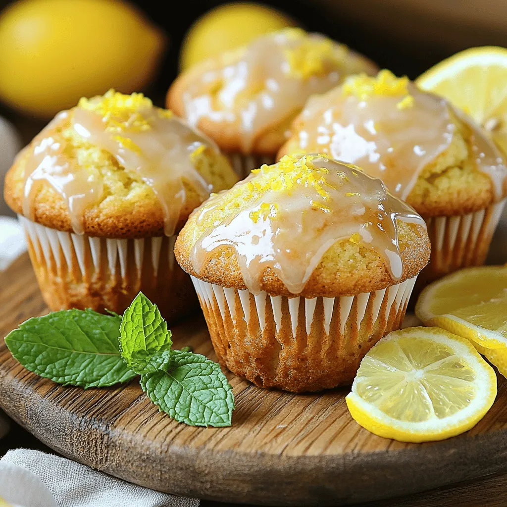 To make lemon cream cheese muffins, you need simple ingredients. Each one plays a key role in flavor and texture.