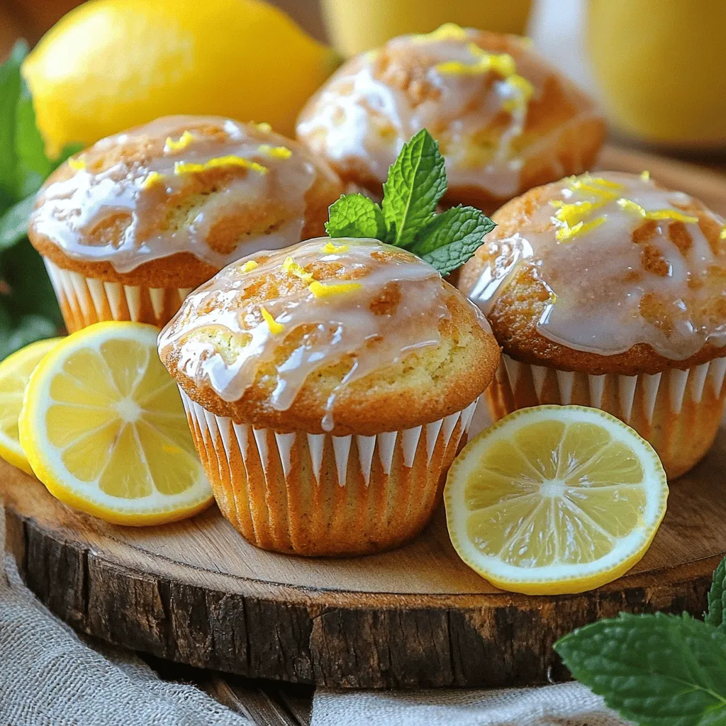 Lemon Cream Cheese Muffins Tasty and Simple Treat