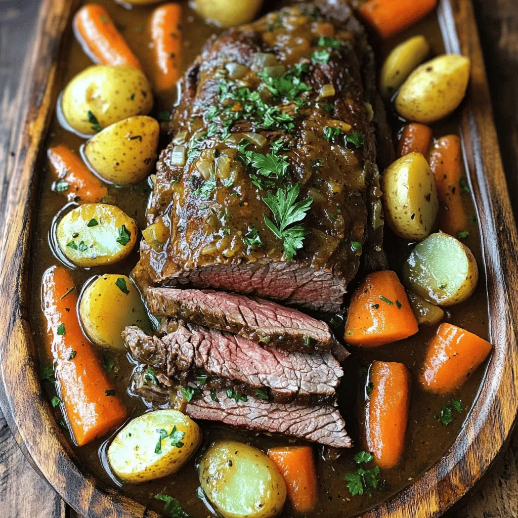 Pot Roast Recipe Simple and Flavorful Meal Idea