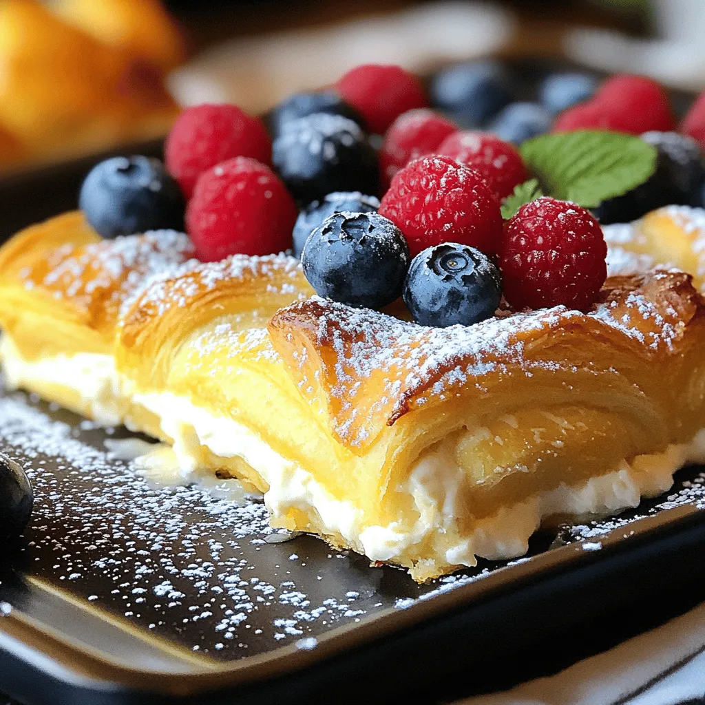 Cheesecake Crescent Rolls Casserole Easy Delicious Treat