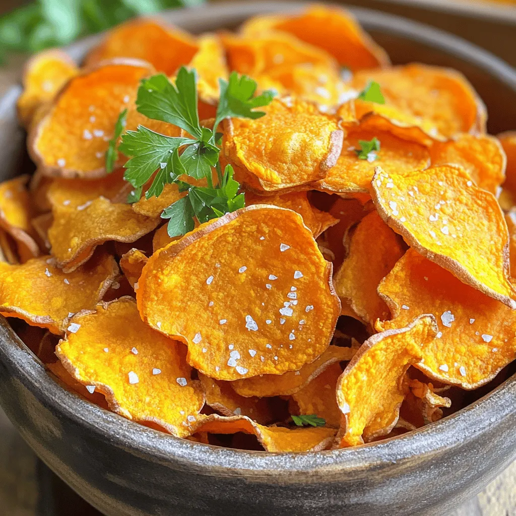 Air Fryer Sweet Potato Chips Crunchy and Flavorful Snack