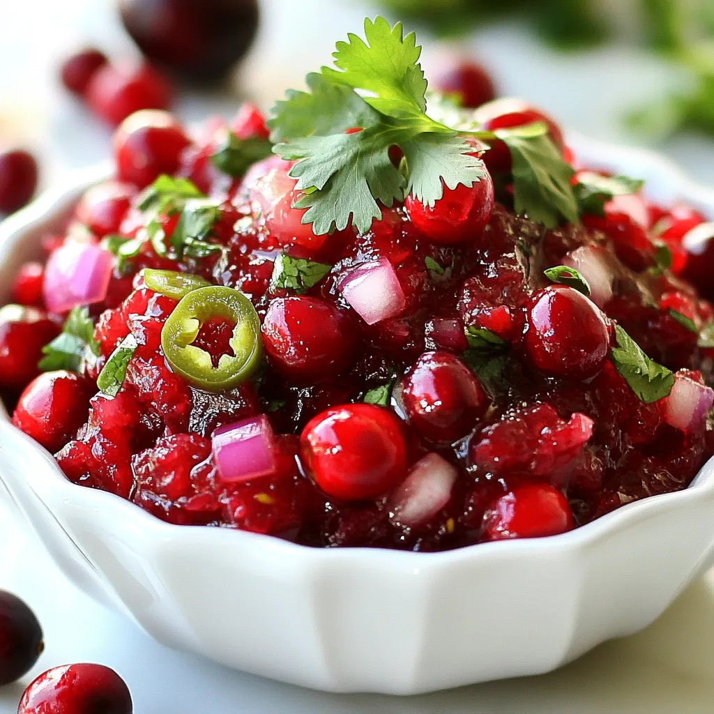 Jalapeño Cranberry Relish Flavorful and Easy Recipe