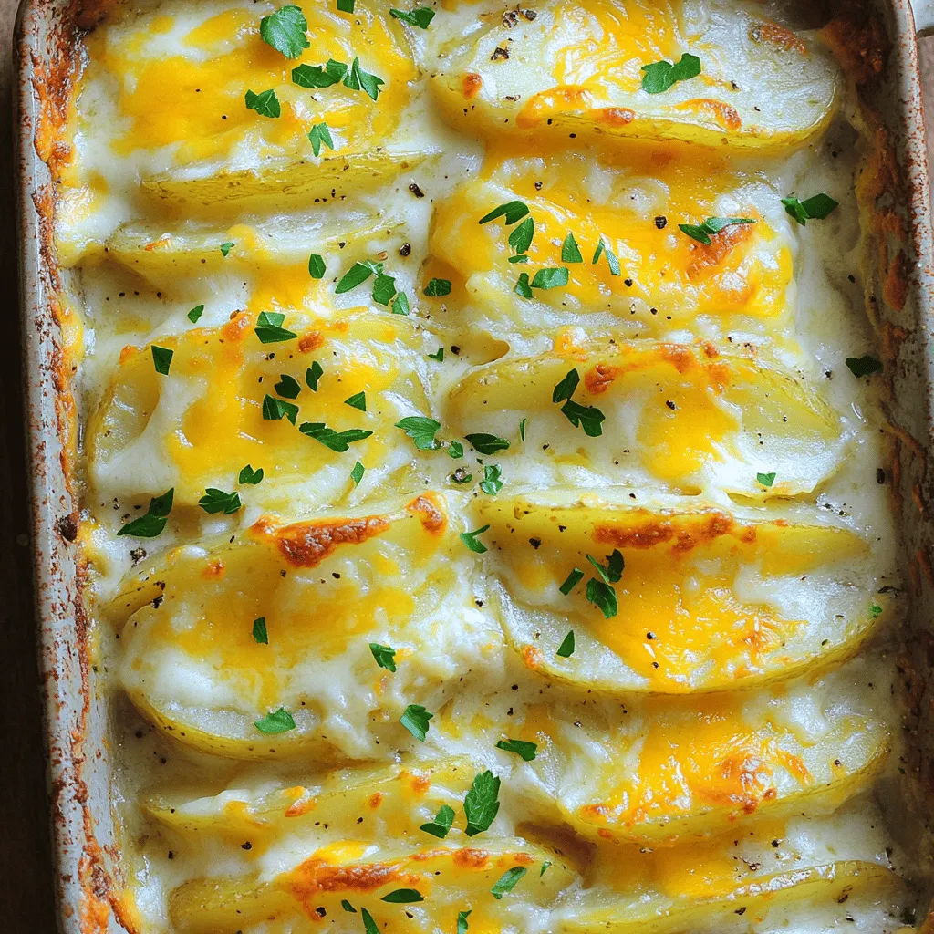 Savory Scalloped Potatoes Creamy and Easy Recipe