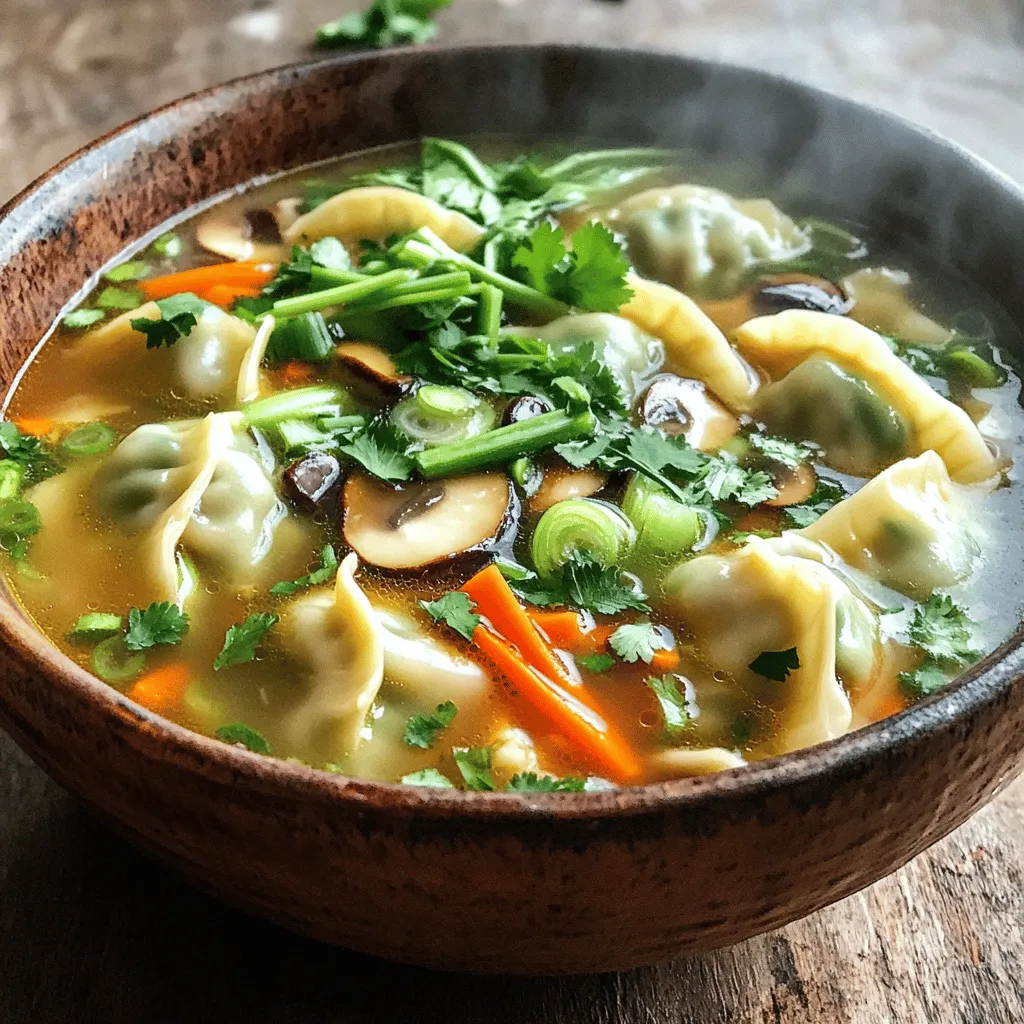 Potsticker Soup Recipe Quick and Flavorful Comfort