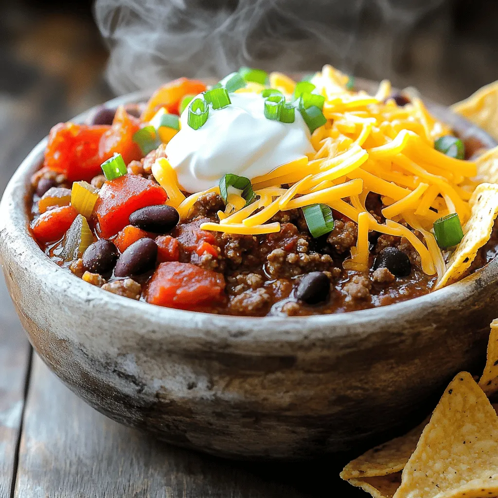Grandma’s homemade chili shines because of its key ingredients. The best chili ingredients create a rich and hearty dish.