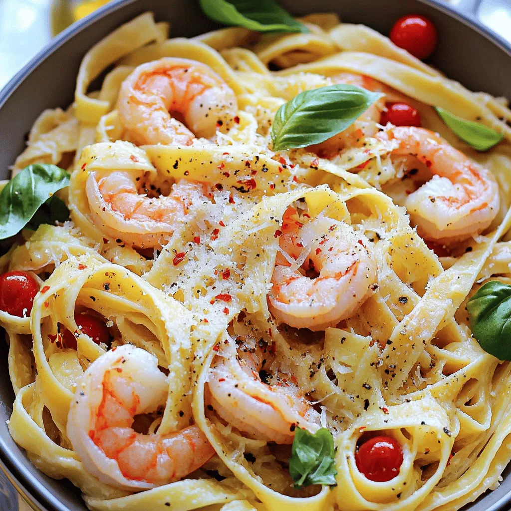 Champagne Shrimp Pasta Savory and Decadent Delight