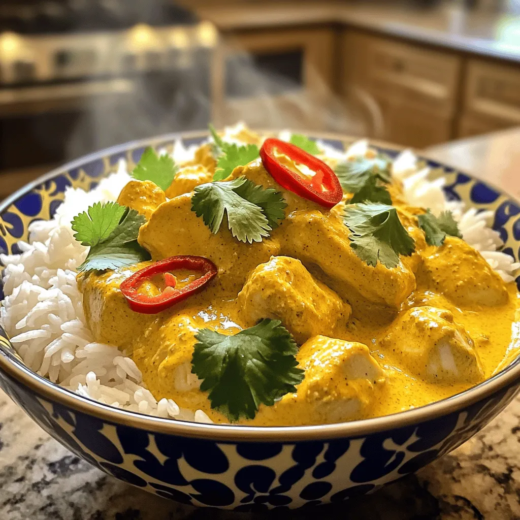 Creamy Spiced Chicken Curry Flavorful Home Delight