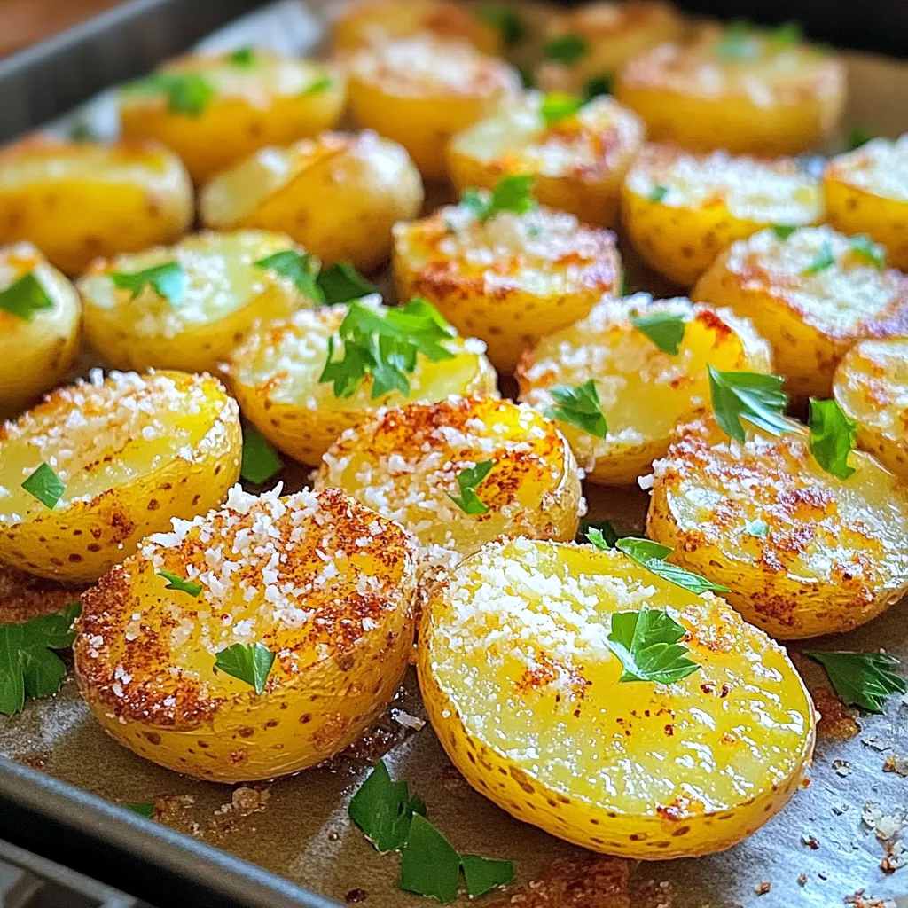 Air Fryer Crispy Parmesan Potatoes Flavorful Delight