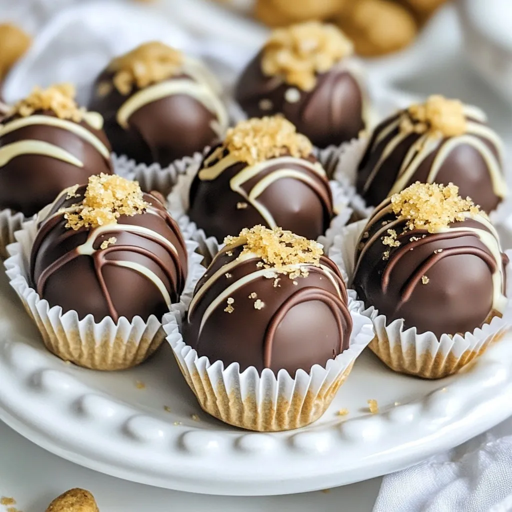 No-Bake Gingerbread Truffles Delightful Holiday Treat