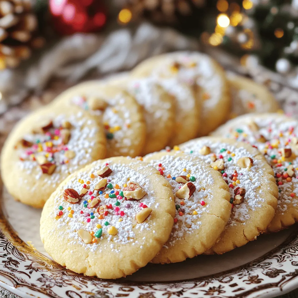 Whipped Shortbread Cookies Delightful and Easy Recipe