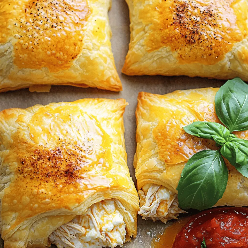 Satisfying Chicken Parmesan Pillows Easy to Make