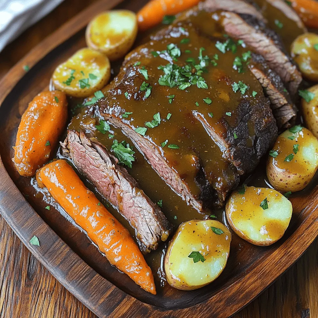 For the best pot roast, start with quality meat. I recommend using a beef chuck roast. This cut has the right amount of fat, making it tender and juicy after cooking. It breaks down well during the long cooking time, ensuring a great texture.