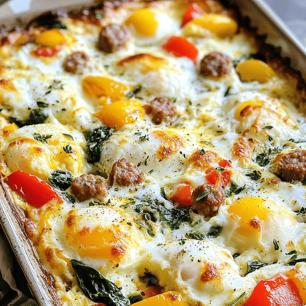 Sausage Egg Casserole Flavorful Breakfast Delight