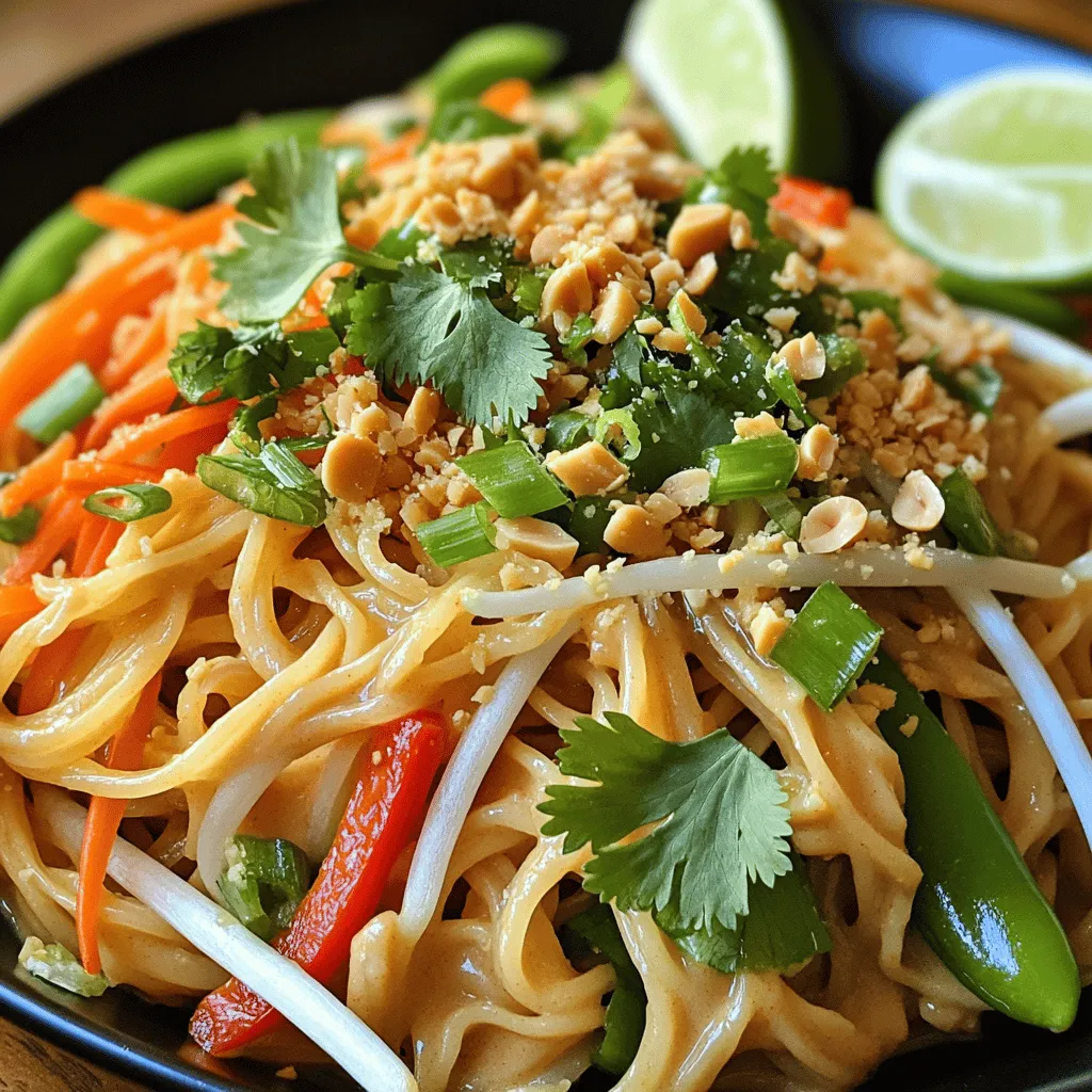 Spicy Thai Peanut Noodles Quick and Tasty Delight