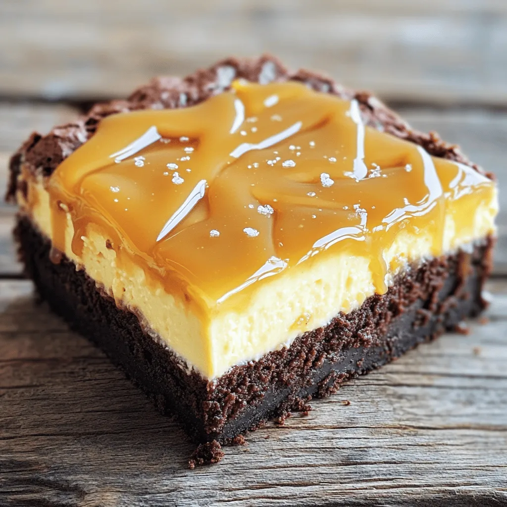 To make the rich brownie base, you will need: - 1/2 cup unsalted butter - 1 cup granulated sugar - 2 large eggs - 1 teaspoon vanilla extract - 1/3 cup unsweetened cocoa powder - 1/2 cup all-purpose flour - 1/4 teaspoon salt - 1/4 teaspoon baking powder
