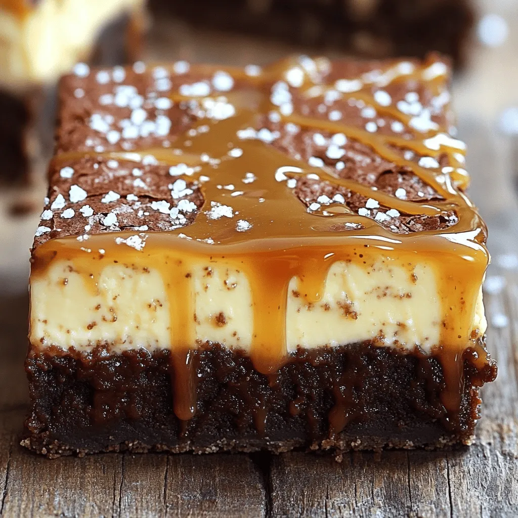 Caramel Brownie Cheesecake Irresistible Dessert Delight