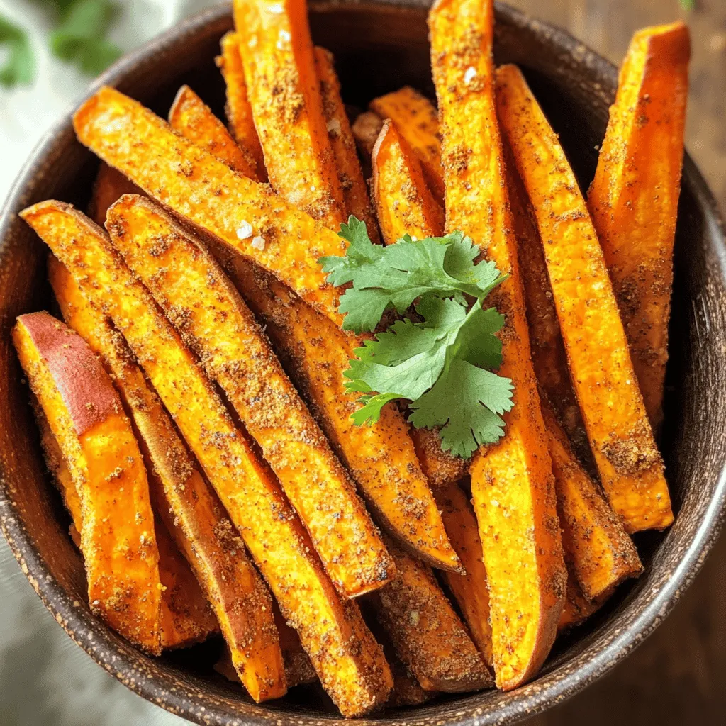 Air Fryer Sweet Potato Fries Crispy and Delicious