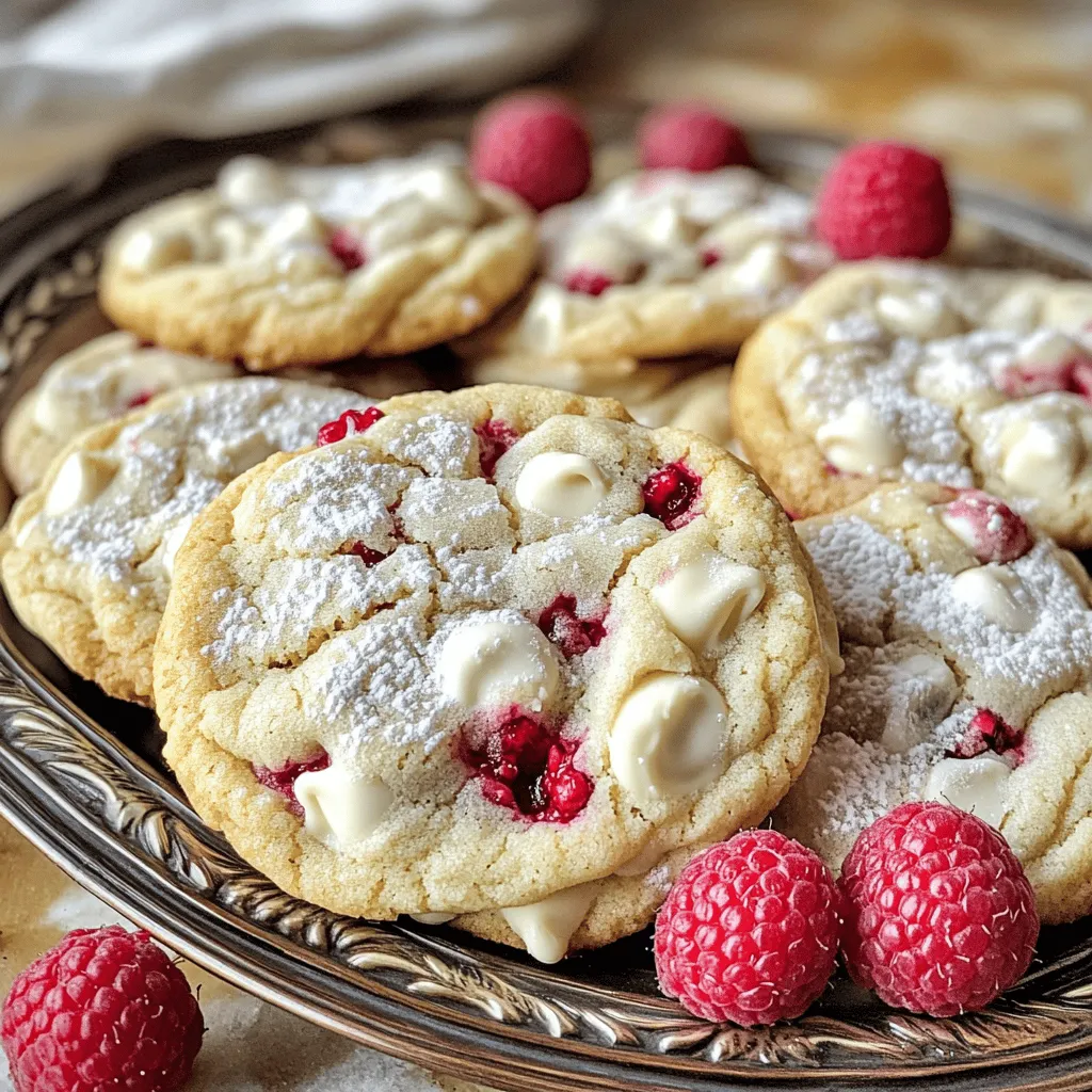 White Chocolate Raspberry Cookies Delightful and Easy