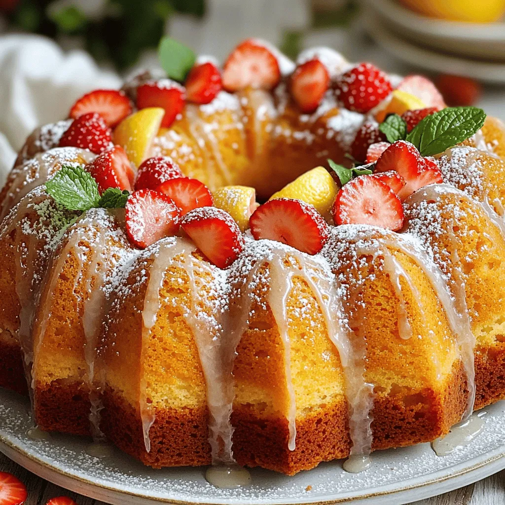Strawberry Bundt Cake Bliss for Joyful Gatherings