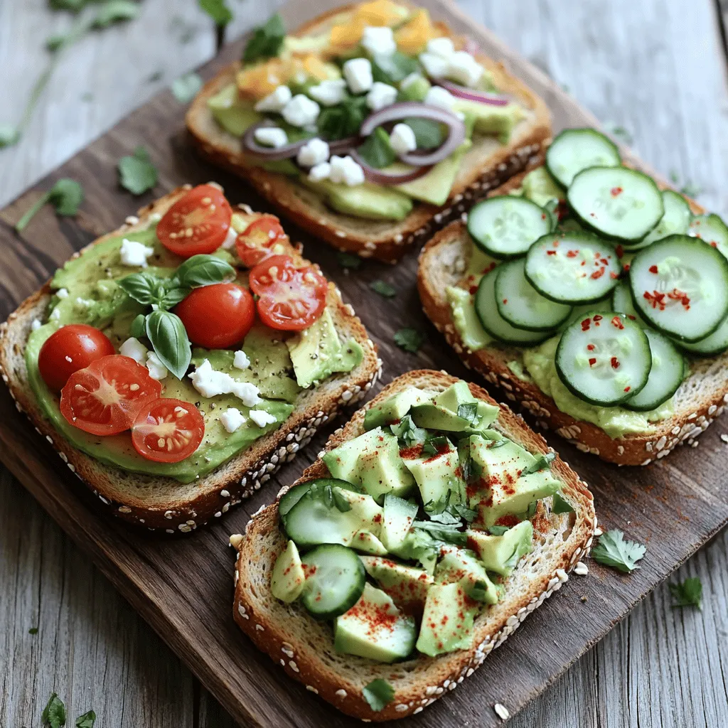 Healthy Avocado Toast Variations for Every Taste
