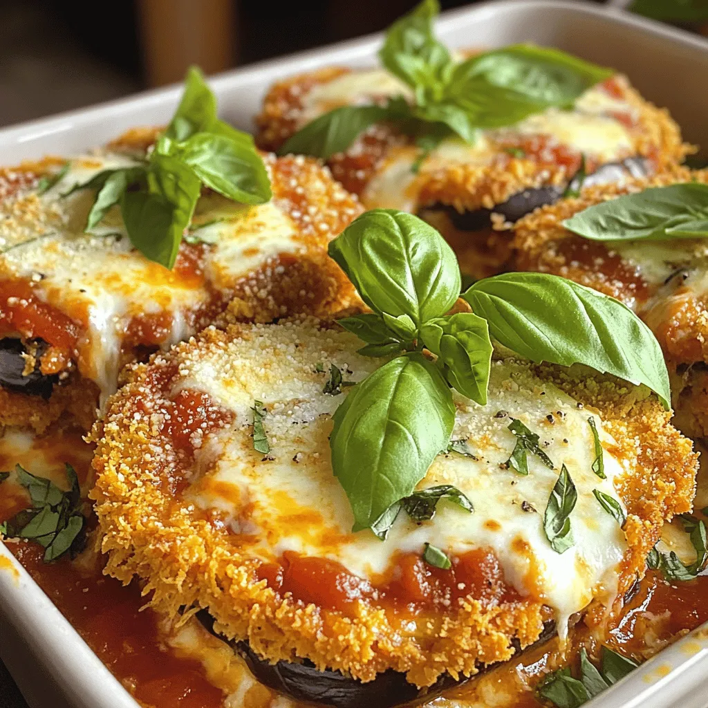 Savory Eggplant Parmesan Easy and Tasty Recipe
