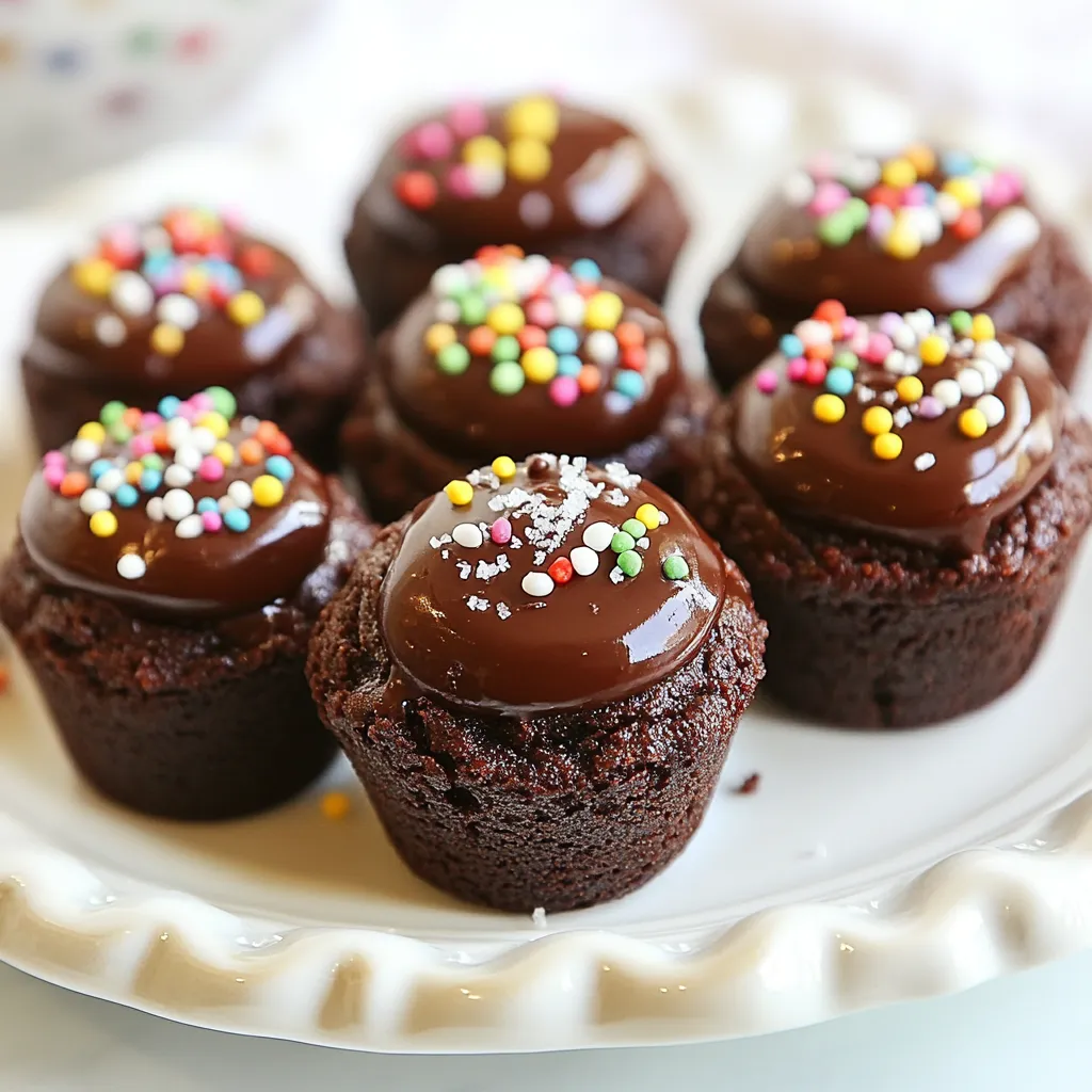 Mini Chocolate Brownie Bites Fun and Tasty Treats