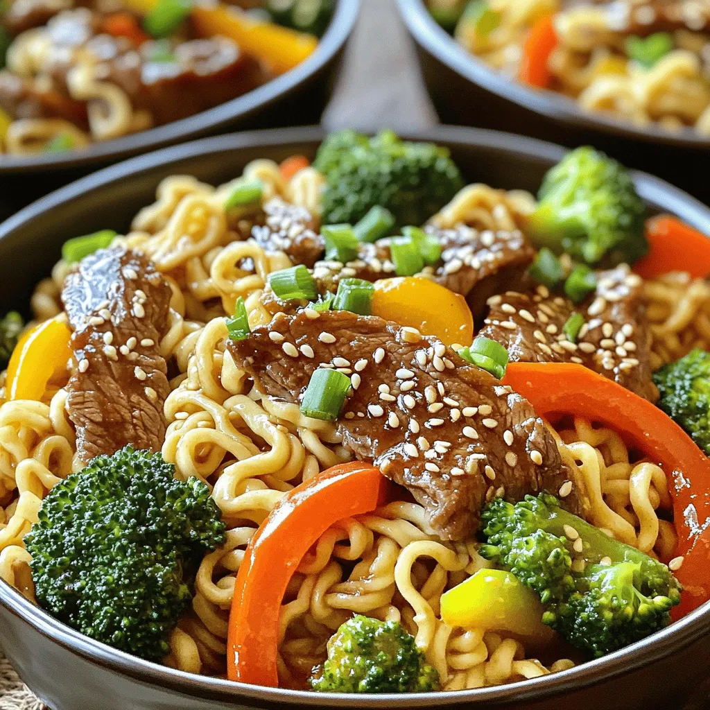 Mongolian Beef Noodles Flavorful and Simple Recipe