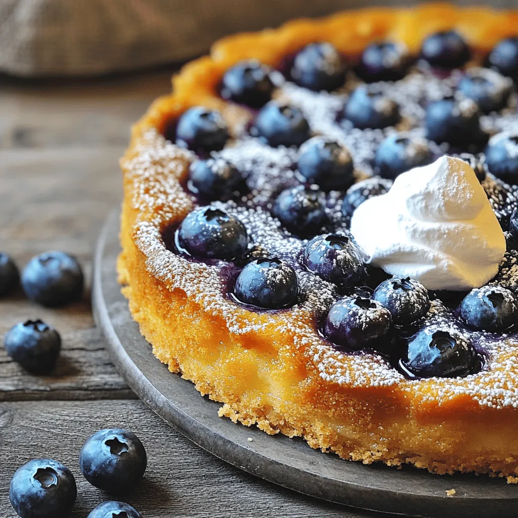 Luscious Blueberry Upside-Down Cake Easy Recipe Guide