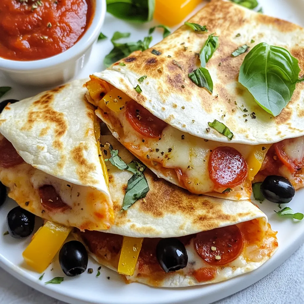 Pizza Quesadillas Tasty and Easy Recipe Guide