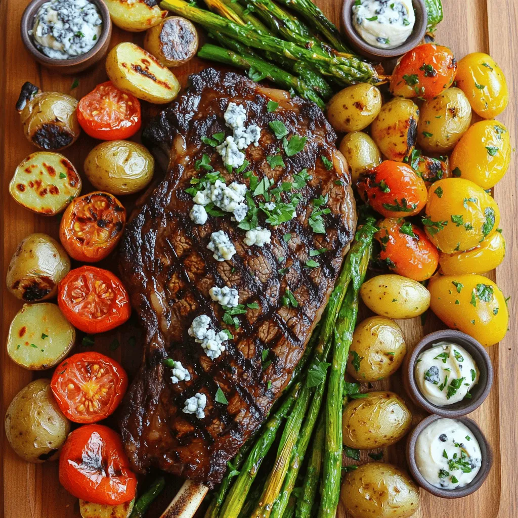 How to Make a Tomahawk Steak Board Effortlessly
