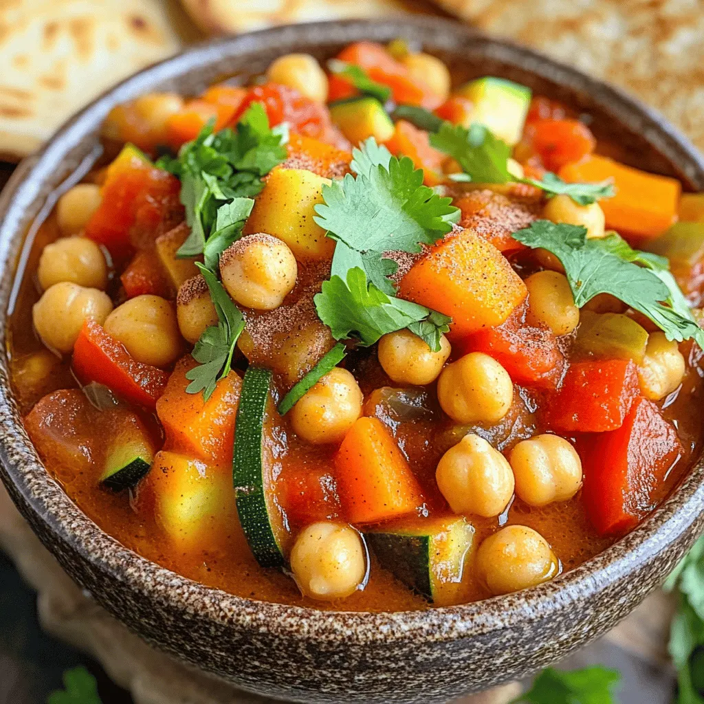 Slow Cooker Moroccan Chickpea Stew Flavorful Delight