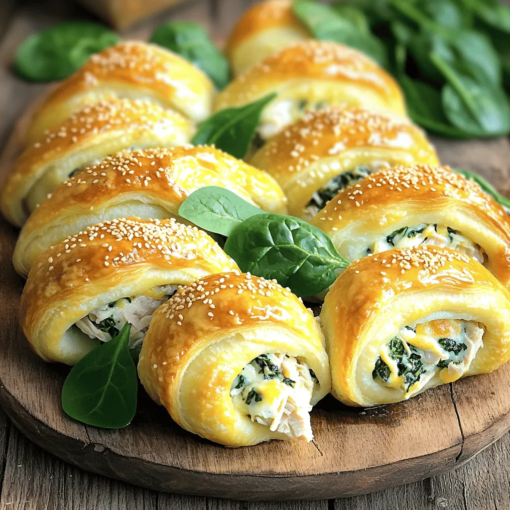 Delicious Chicken Stuffed Crescent Rolls Quick Recipe