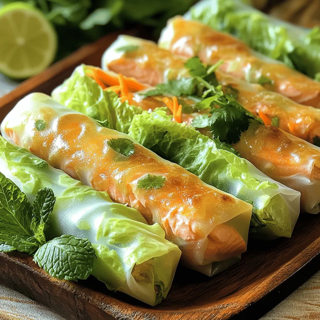 The right ingredients make all the difference in your spring rolls. Here’s what you need: