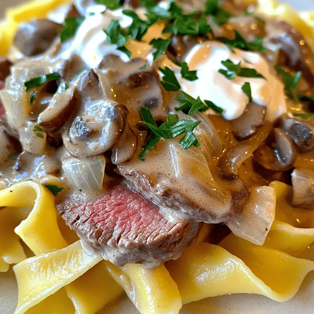 Classic Beef Stroganoff Hearty and Comforting Recipe
