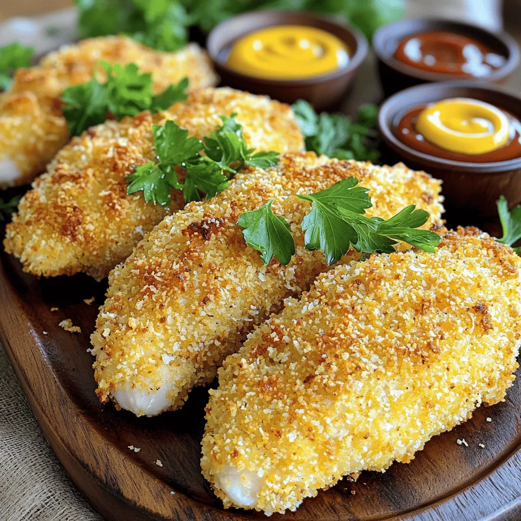 Oven-Baked Chicken Tenders Crispy and Easy Recipe