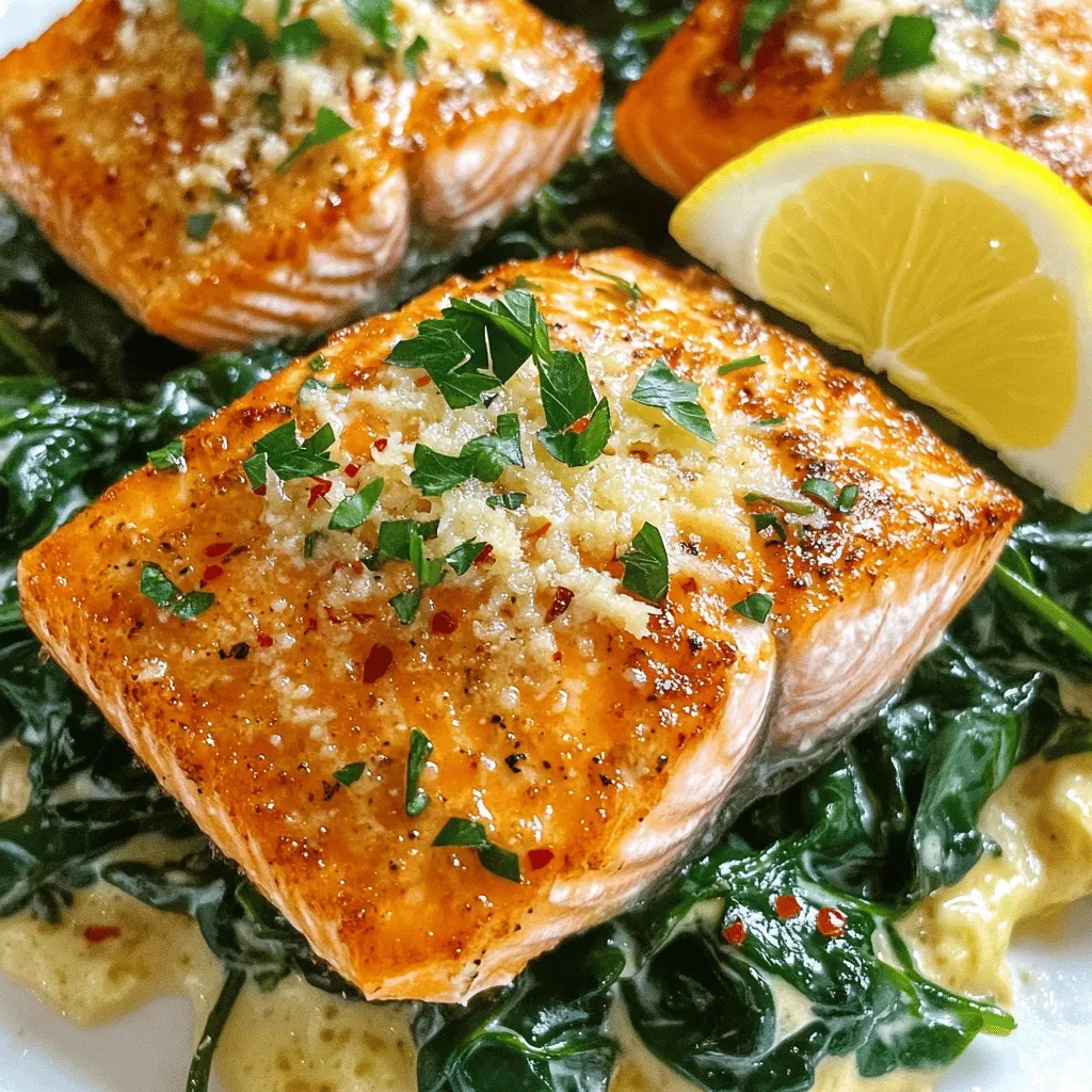 Pan-Seared Salmon Florentine Flavorful and Simple Meal