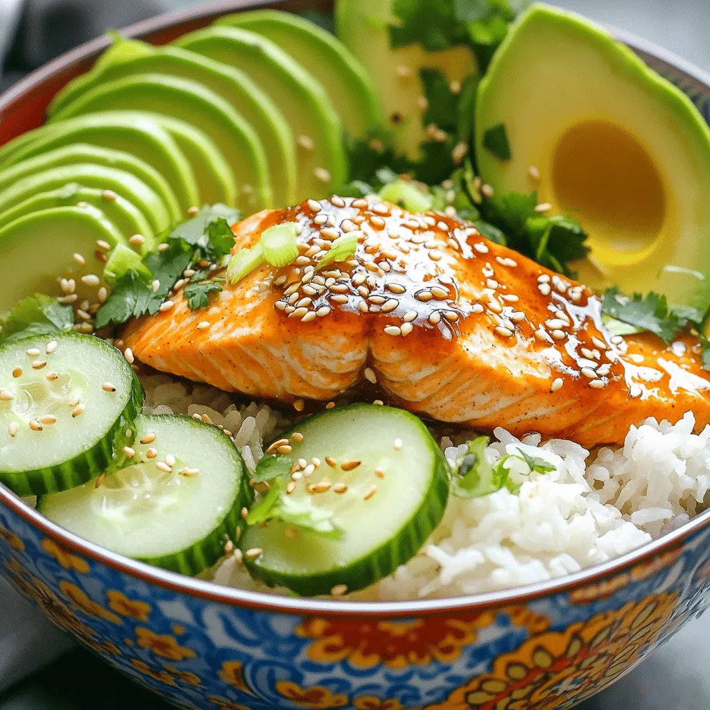 Flavorful Spicy Salmon Rice Bowl Easy and Healthy Meal