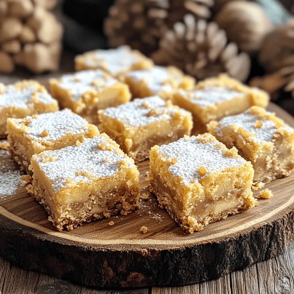 Chewy Brown Butter Toffee Blondies Irresistible Treat