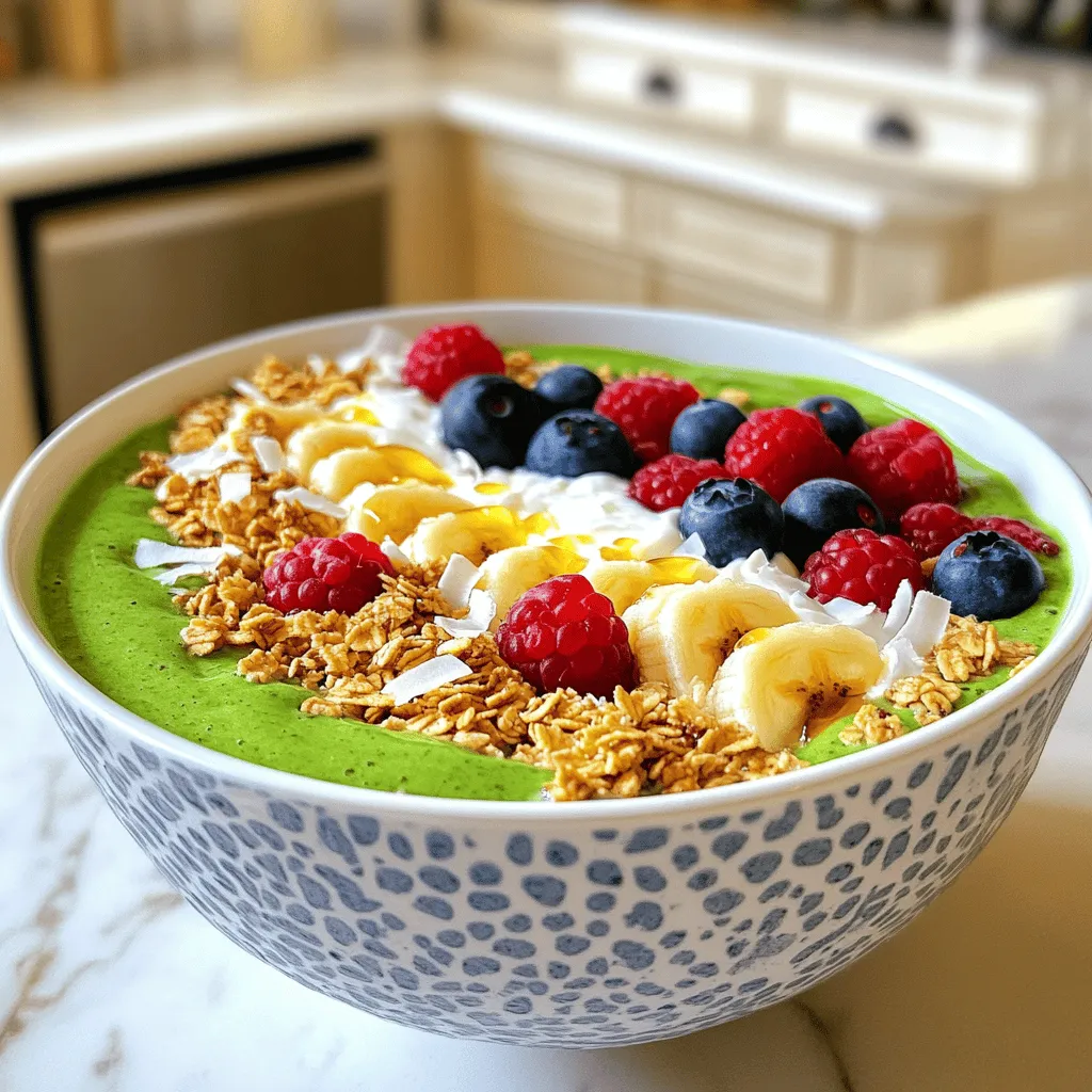 Protein Smoothie Bowl for a Nutritious Start