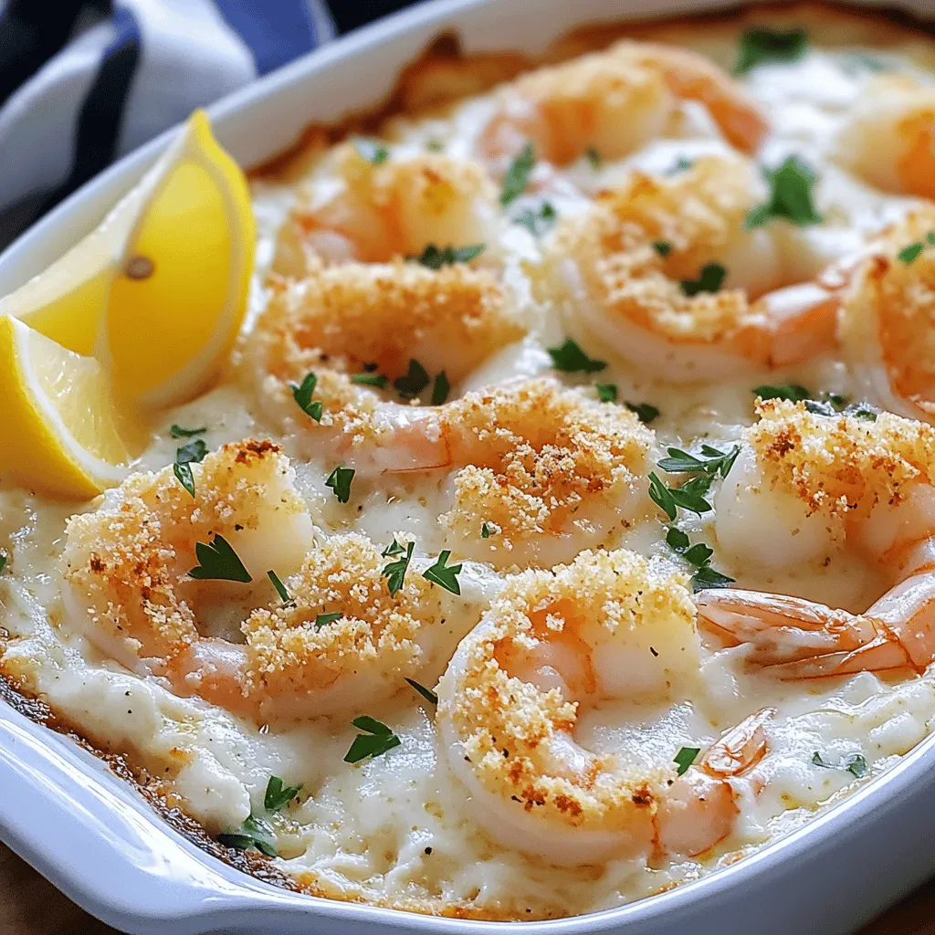 Making a great shrimp gratin starts with choosing the right shrimp. I recommend using large shrimp. They hold their shape well and cook evenly. Fresh shrimp is best, but frozen shrimp works too. Just make sure to thaw them before cooking.