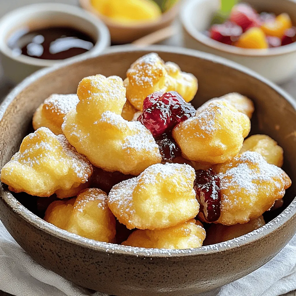 Air Fryer Funnel Cake Bites Tasty and Easy Snack