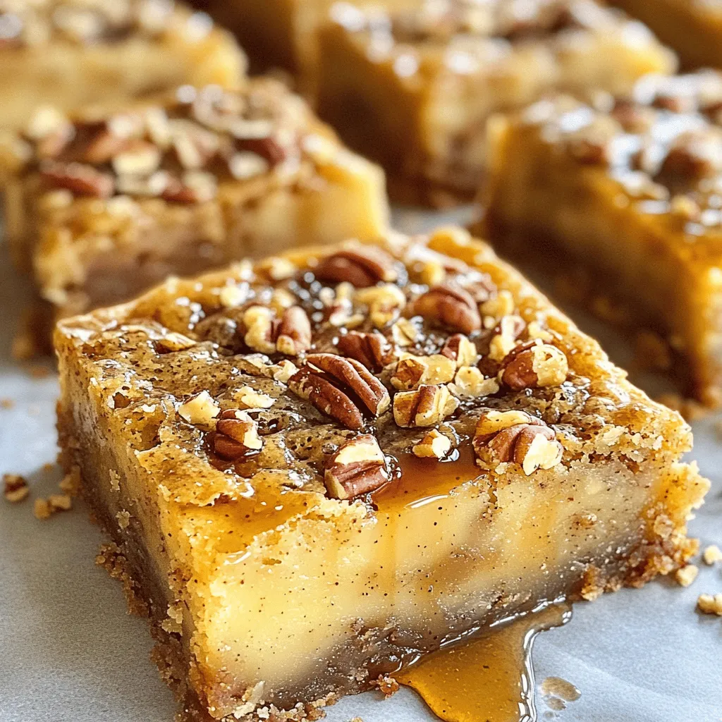 Brown Butter Maple Pecan Blondies Irresistible Treat