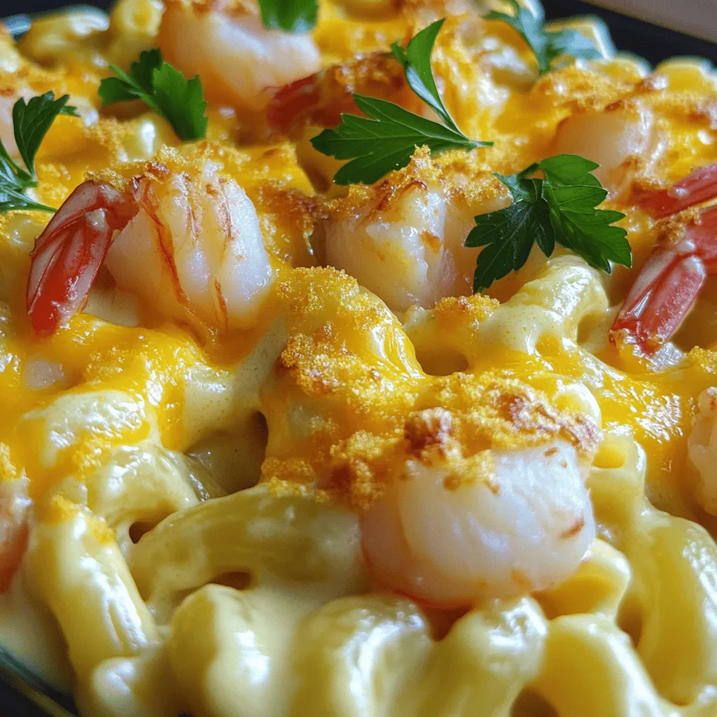 Creamy Seafood Mac and Cheese Delightful Comfort Dish